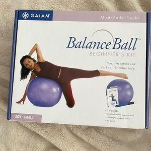 Gaiam Balance Ball Beginners Kit